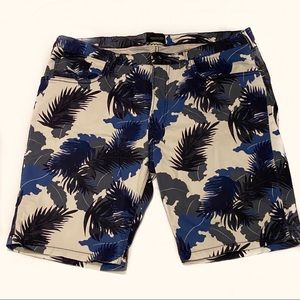 Scotch & Soda Palm Print Shorts.